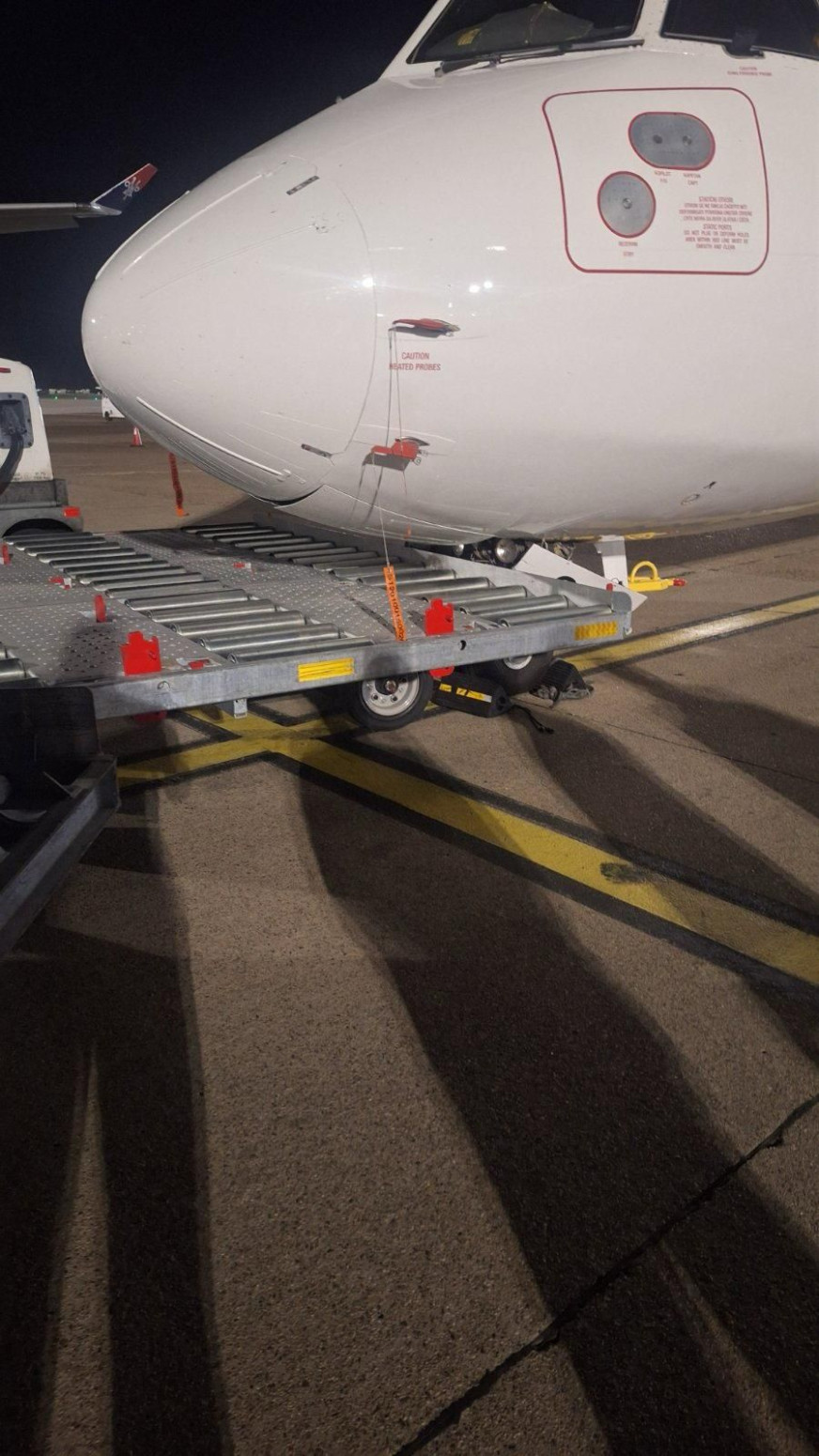 Avion Er Srbije van saobraćaja tri meseca: Oštećen tokom rada kompanije koja opslužuje Wizz air