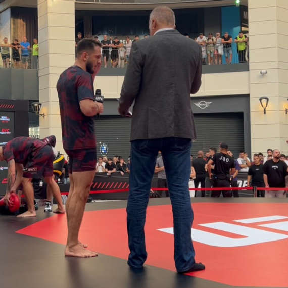 Miloš Janičić pred UFC debi u Beogradu: "Želim nokaut, ovo je moj novi dom" VIDEO