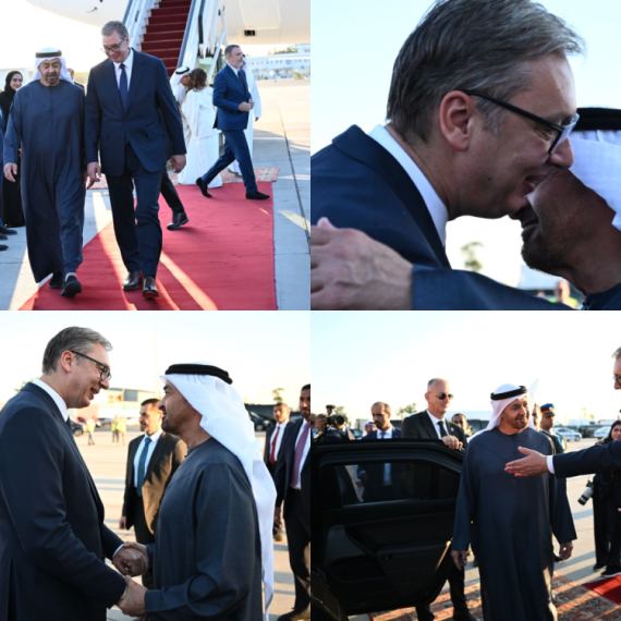 Vučić welcomes Sheikh bin Zayed to Belgrade: One of the world's most influential leaders visits Serbia PHOTO