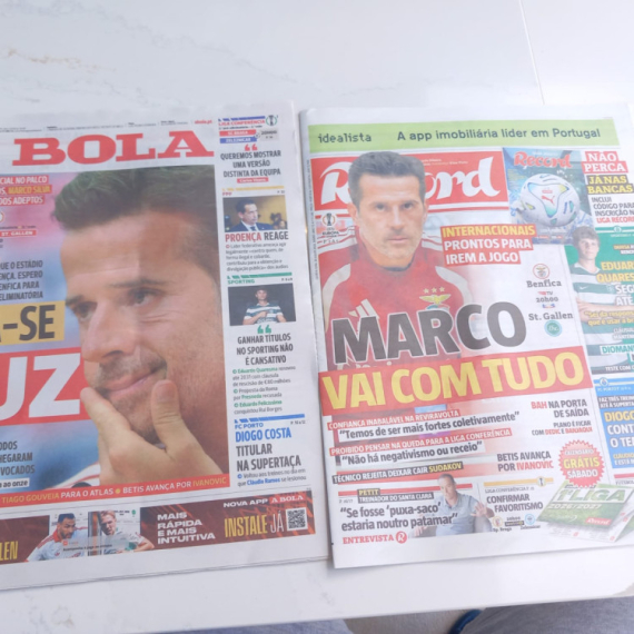 Portugalci ne mare puno za Želju: "Braga da opravda ulogu favorita"