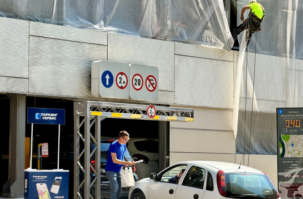 Garaža "Obilićev venac" dobija savremeniju zaštitu od požara i korozije