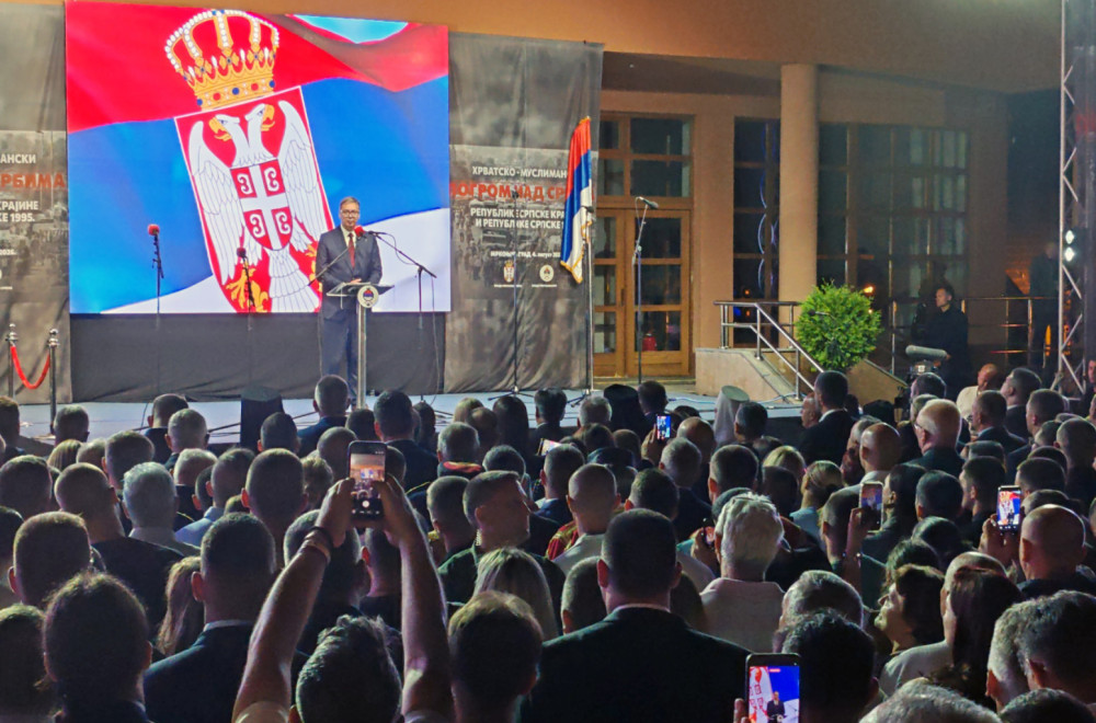 Vučić: "Crna Gora nas je četiri puta proglasila genocidnim"; "Molio sam da bar vode računa o srpskim žrtvama"