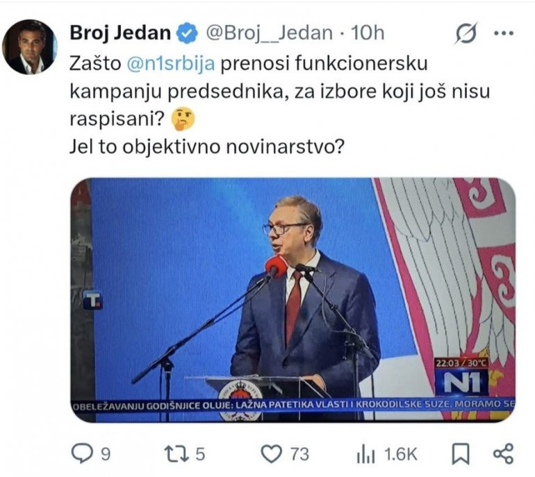 Blokaderi odavanje pošte ubijenim i proteranim Srbima tokom Oluje nazivaju funkcionerskom kampanjom FOTO