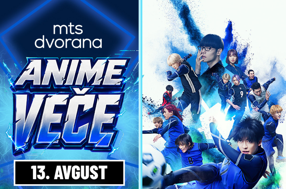 Specijalno "anime veče" uz film "Blue lock" 13. avgusta u MTS Dvorani VIDEO