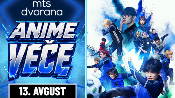 Specijalno "anime veče" uz film "Blue lock" 13. avgusta u MTS Dvorani VIDEO