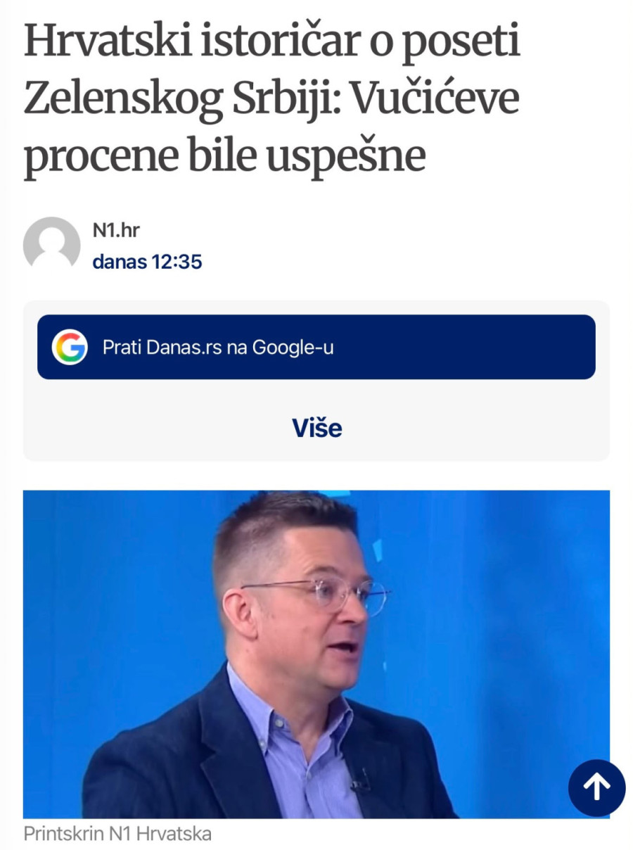Čak je i blokaderski Danas priznao: Vučić ima bolje procene i vodi bolju spoljnu politiku nego EU