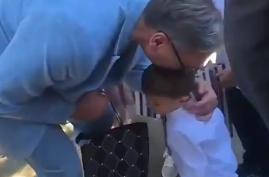 Emotivne scene u Prijepolju, dečak osvojio sve prisutne: "Tata, podigni me da vidim Vučića" VIDEO