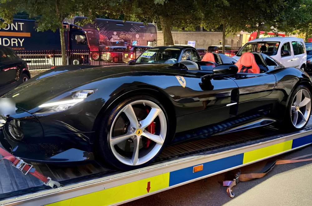 Velika racija u Londonu: Među 90 zaplenjenih automobila i Ferrari od 5 miliona dolara FOTO