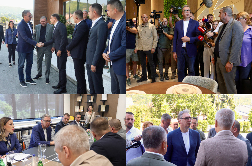 Vučić obišao kompaniju Matis: "Zapošljavaju 850 ljudi, ogromna stvar za Ivanjicu" FOTO