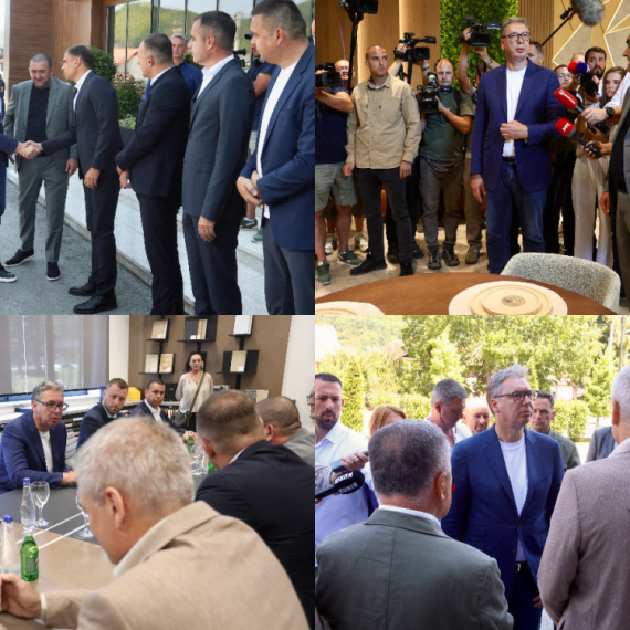 Vučić obišao kompaniju Matis: "Zapošljavaju 850 ljudi, ogromna stvar za Ivanjicu" FOTO
