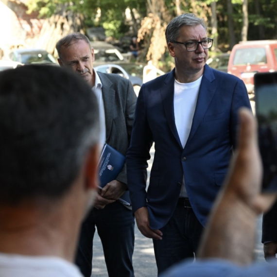 Vučić obišao radove na putu Kaona-Luke: "Ovaj put je skup, ulažemo 1,1 milijardu" FOTO