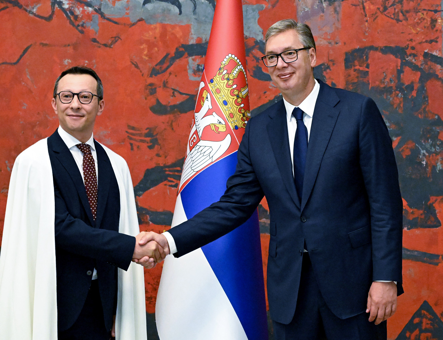 Vučić primio akreditivna pisma ambasadora Republike Koreje, Alžira, Kazahstana i Nemačke FOTO