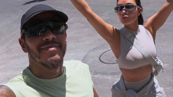 Prva njegova fotka s Kim Kardašijan: Luis Hamilton ima ozbiljne namere s rijaliti zvezdom FOTO