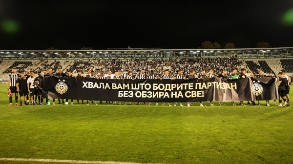 Partizan u zoni ispadanja