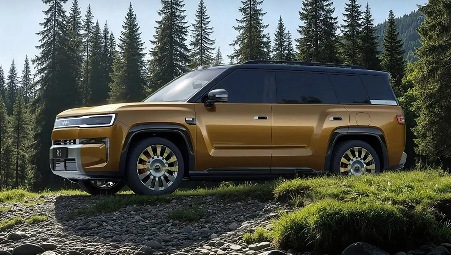 Kinezi pokazali ogroman SUV hibrid sa dva elektromotora i 310 km električnog dometa FOTO