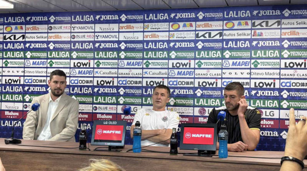 Saša Ilić se obraća pred Hetafe