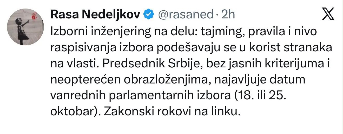Blokaderi ne znaju šta žele – prvo su tražili izbore, a sada im isti ti izbori problem