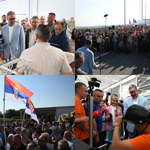 "Hoću nove fabrike i nove investicije"; Vučić najavio ogromna ulaganja za razvoj juga Srbije VIDEO