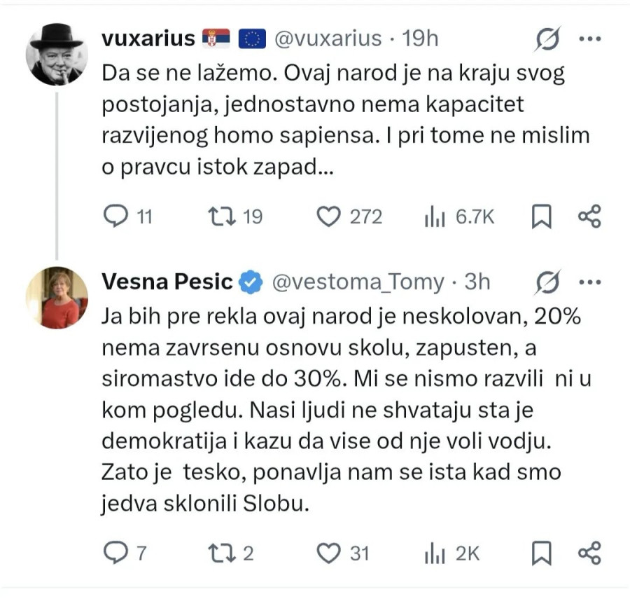 Blokaderi kukaju na Srbiju, a onda se čude što ih narod ne podržava: Stide se sopstvene zemlje i naroda FOTO