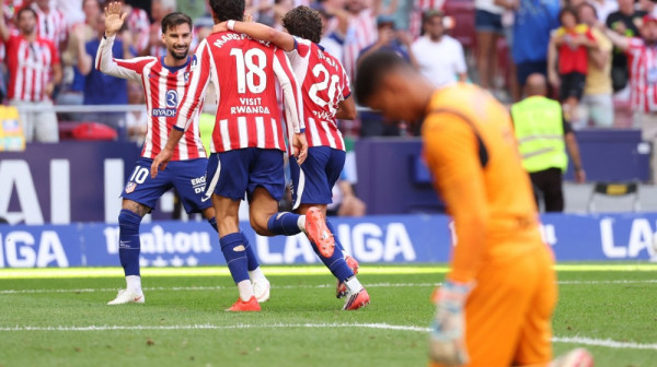 Atletiko trpeo udarce i preživeo – tata Simeone slavi sina VIDEO