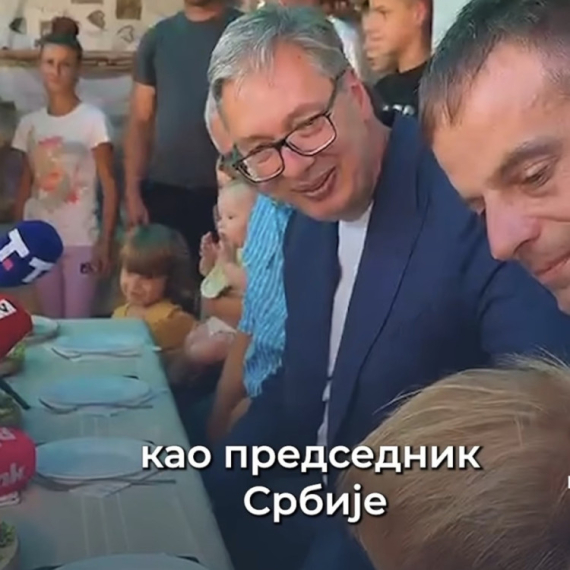 Vučić poslao snažnu poruku: "Ja sam sluga našem narodu"; "Srbija je moj život" VIDEO