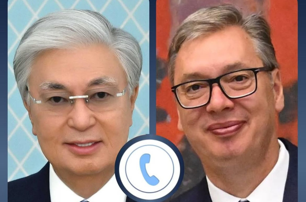 Vučić razgovarao sa Tokajevim: "Čestitao sam mu na ubedljivom rezultatu na parlamentarnim izborima"