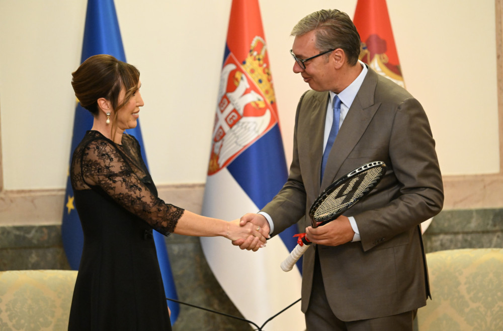Vučić u Predsedništvu primio teniserku Jelenu Janković: "Ona će biti promoter EXPO 2027" VIDEO