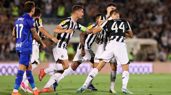 POLUVREME Partizan "jeo" Hetafe pola sata – Humska "gori", ali mreže miruju