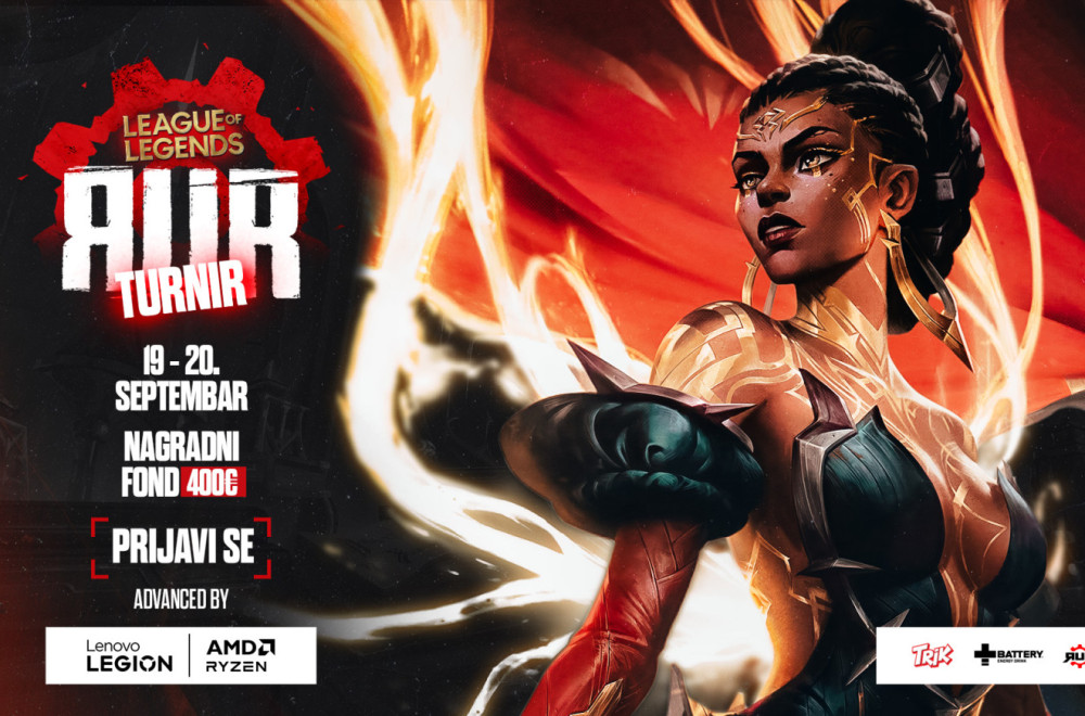 RUR vas poziva na novi League of Legends turnir – Prijavite se!