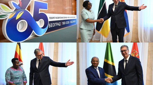 Serbia hosts Non-Aligned Movement Summit; Vučić welcomes world leaders – A series of key meetings PHOTO