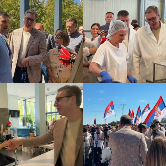 Vučić u Čoki obradovao meštane: "Mašine kreću već sutra!"; Radi se put Čoka - Crna Bara