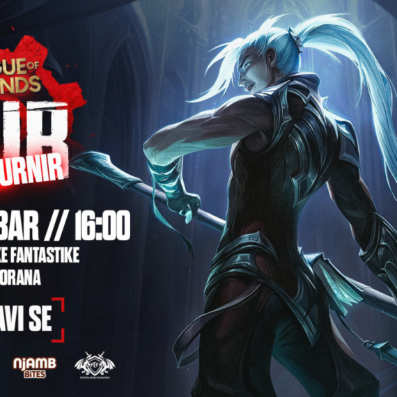 Prijavite se na RUR LoL 2v2 Turnir u sklopu Festivala Epske Fantastike