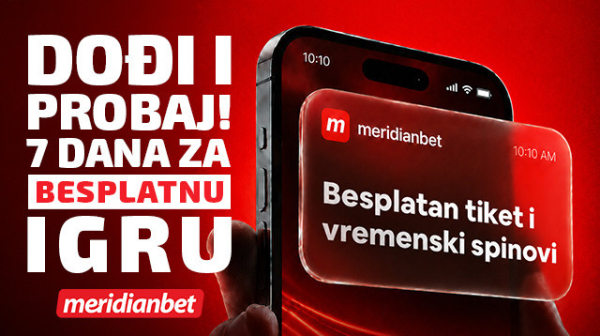 Stigao je novi bonus dobrodošlice: Ne biraj između sporta i slota – Meridianbet donosi najbolje od oba sveta!