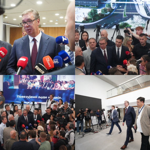 Vučić obišao završne radove na dogradnji NTP-a Niš: "Ovo će nam dovesti još investitora i veće plate"