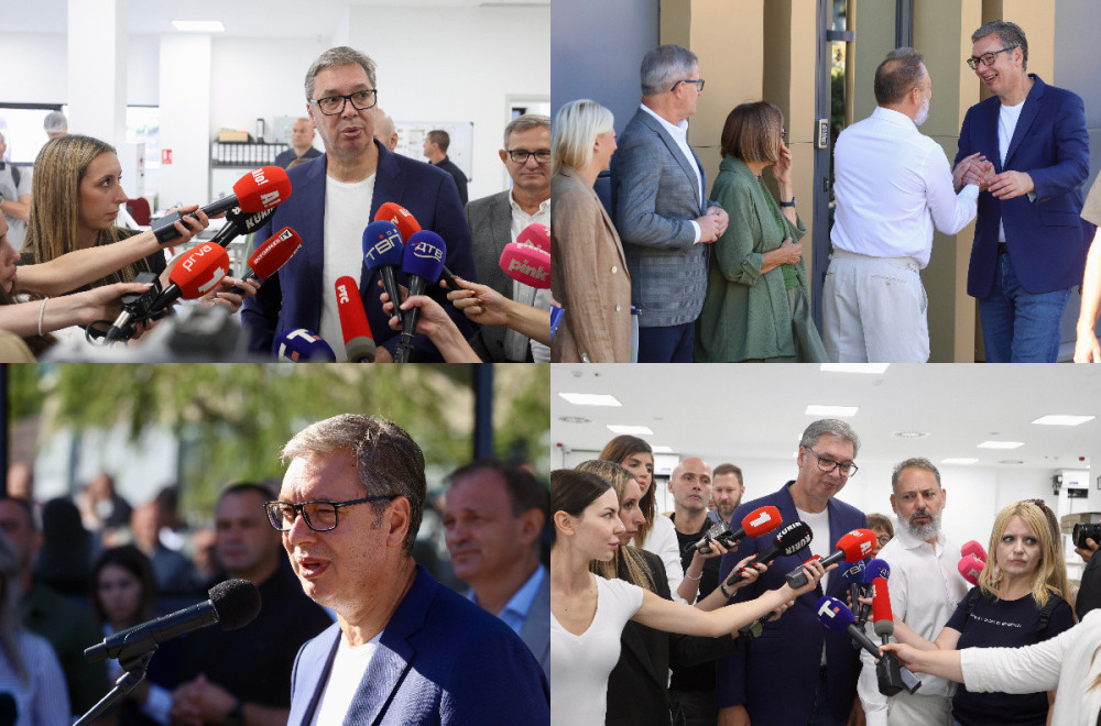 Vučić obišao kompaniju "Phi Academy": "Puteve nastavljamo da radimo, povezujemo Odžake sa Smajlijem"