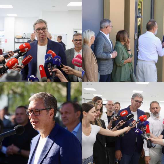Vučić obišao kompaniju "Phi Academy": "Puteve nastavljamo da radimo, povezujemo Odžake sa Smajlijem"