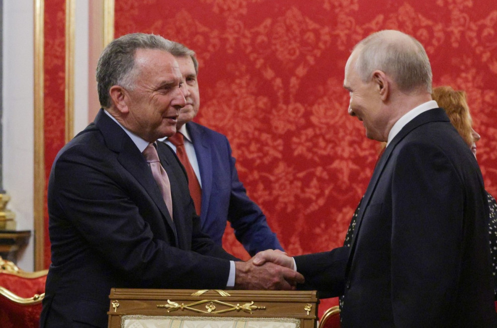 Vitkof kod Putina ostavio neobičan predmet FOTO