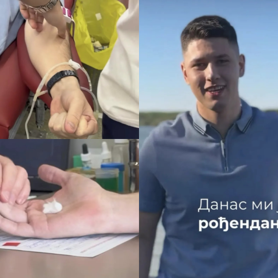 Student Miloš Pavlović pozvao na dobrovoljno davanje krvi: "Nekome to može da znači još jedan rođendan" VIDEO