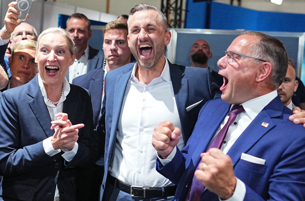 Istorijska pobeda AfD-a; Ekstremna desnica ispisala novu stranicu političke istorije FOTO