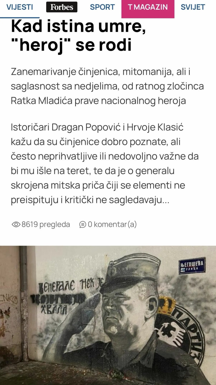 Utrkuju se ko će više da pljuje Srbiju; Blokaderi i mediji u regionu udarili na Ratka Mladića na dan sahrane