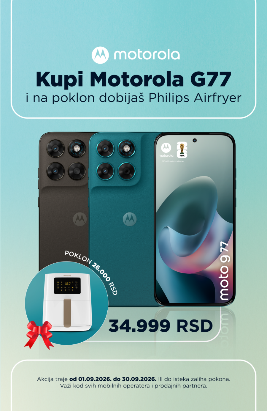 Motorola Moto G77: Sveobuhvatan telefon uz koji dobijate i poklon