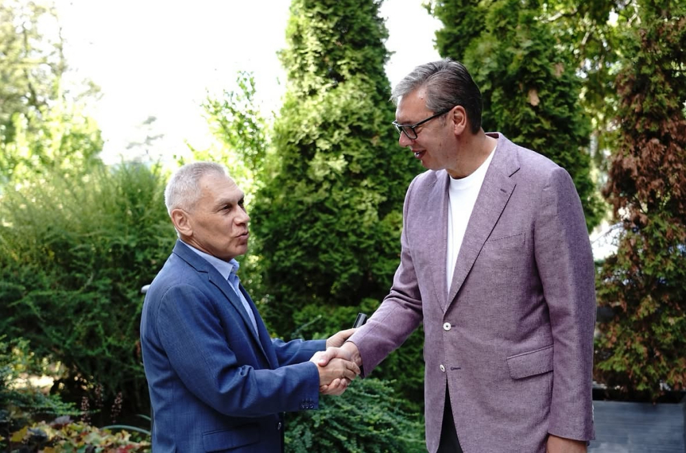 Vučić sa Bocan-Harčenkom: "Uskoro ističe ugovor o gasnom aranžmanu"