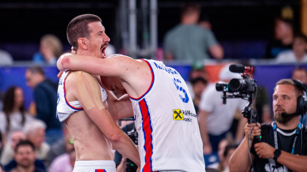 Srbija ubedljiva na startu EP: Basketaši nadigrali Švajcarsku