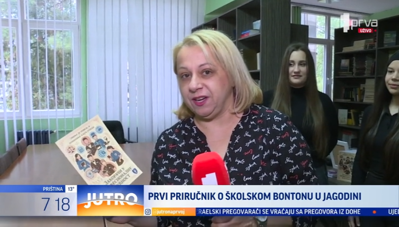 Jedinstvena ideja učenica iz Jagodine: Prvi priručnik o školskom bontonu
