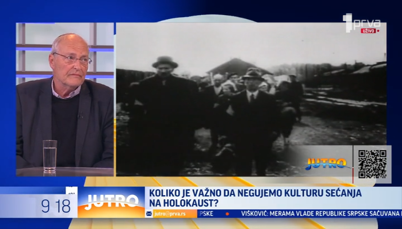 Izraleski istoričar Holokausta Efraim Zurof gost Jutra na TV Prva
