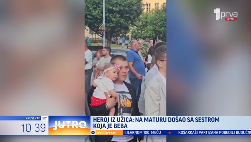Maturant iz Užica oduševio Srbiju