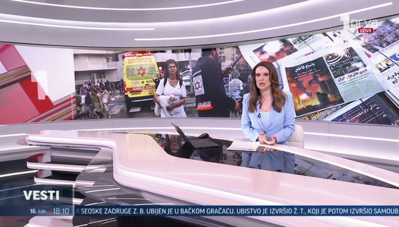Konzul Srbije u Izraelu Alekdandar Nikolić za TV Prva iz Palestine