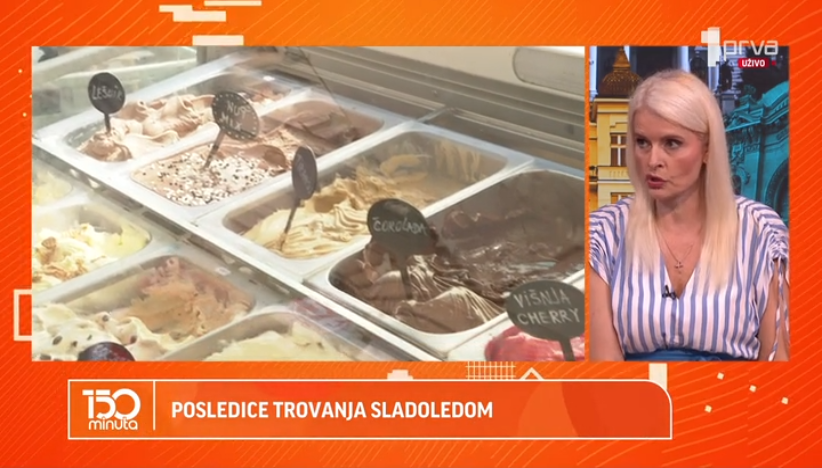 Trovanje sladoledom često tokom leta