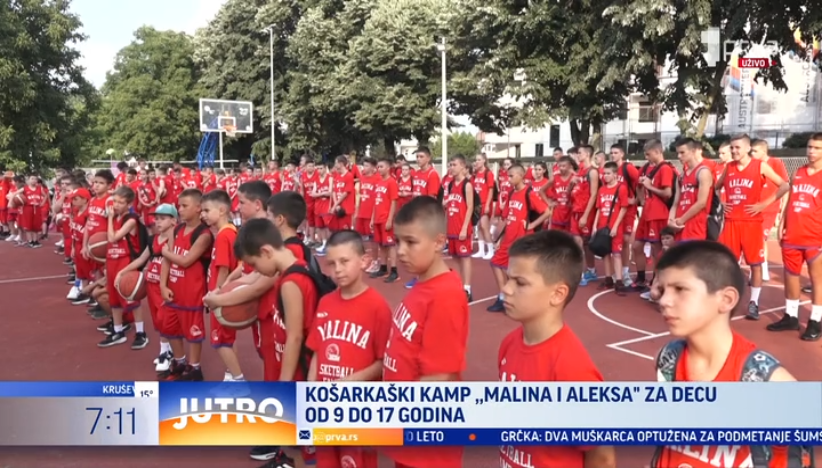 Košarkaški kamp za decu od 9 do 17 godina