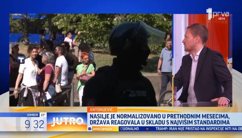 Profesor Vladan Petrov i Milan Antonijević gosti Jutra